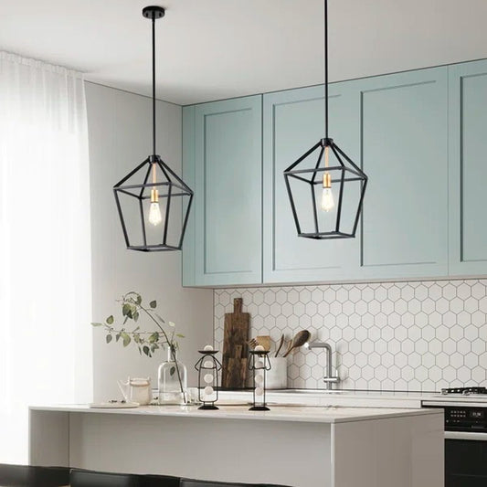 Makinley Farmhouse 1-Light Kitchen Island Linear Pendant Light