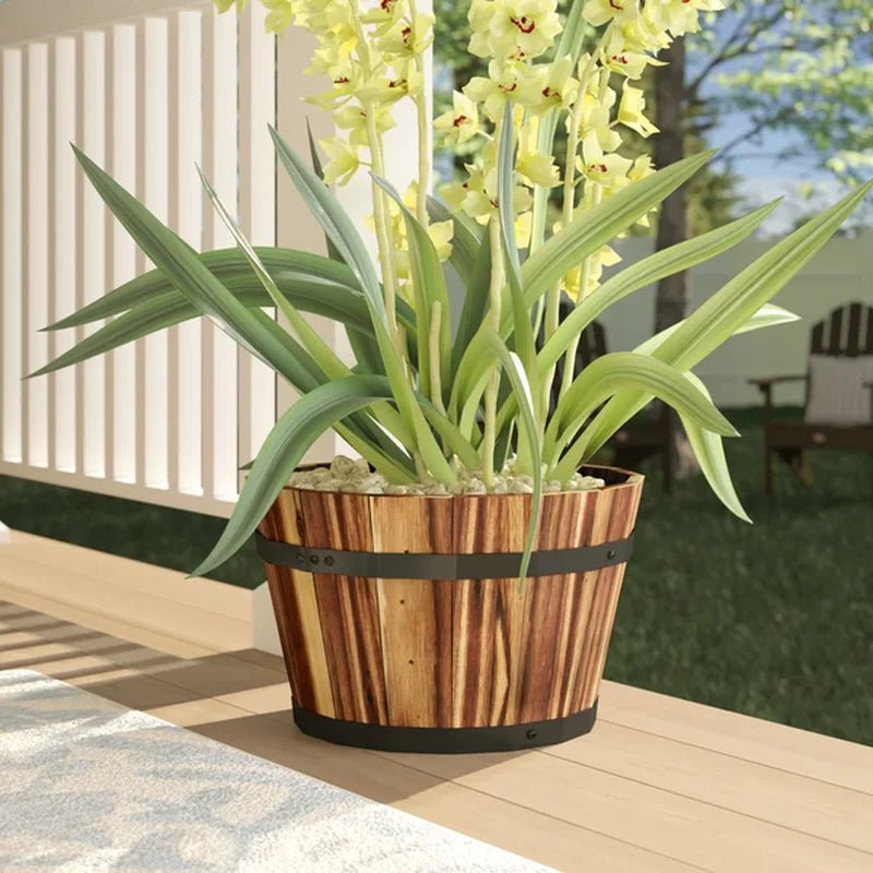 Bathily Barrel Planter