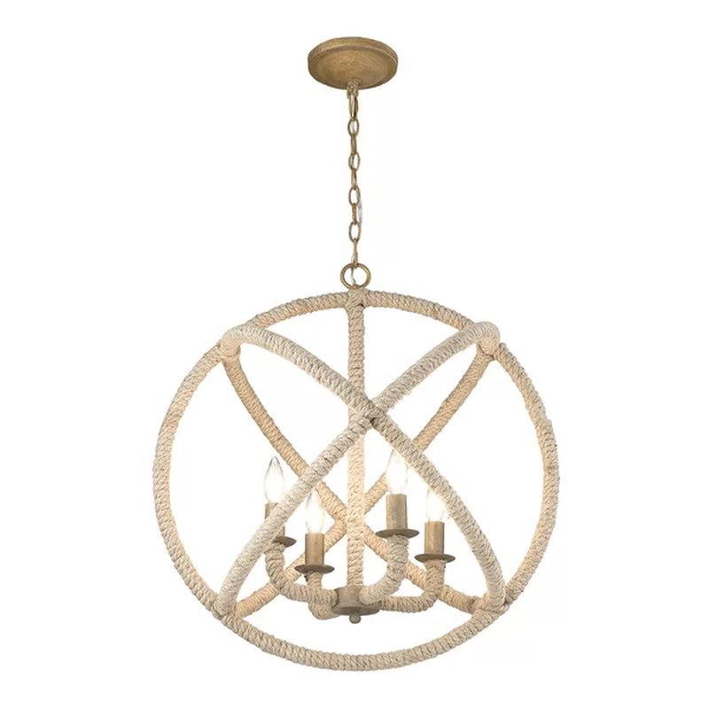 Delphinia 4 - Light Dimmable Chandelier