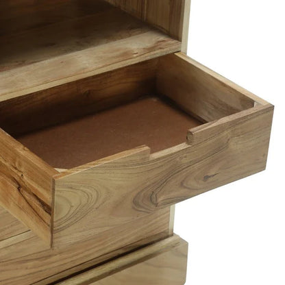 Laymon 35'' Tall Solid Wood 1 - Door Accent Cabinet