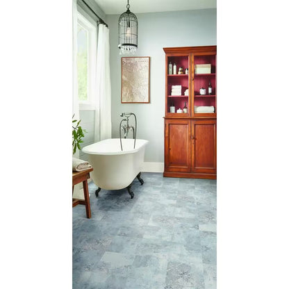 Universal Terracotta 3 MIL X 12 In. W X 12 In. L Peel and Stick Water Resistant Vinyl Tile Flooring (30 Sqft/Case)