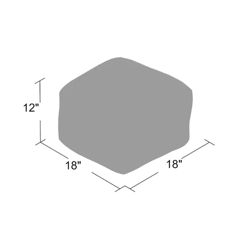 Teele Upholstered Pouf