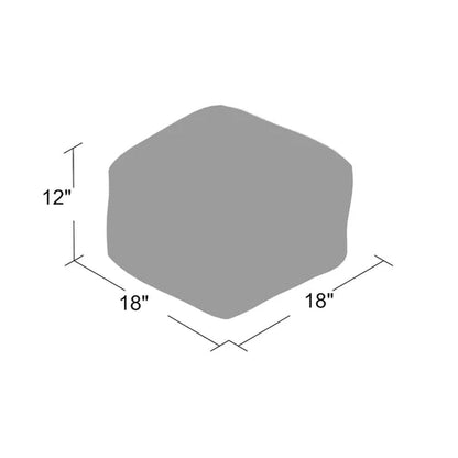 Teele Upholstered Pouf