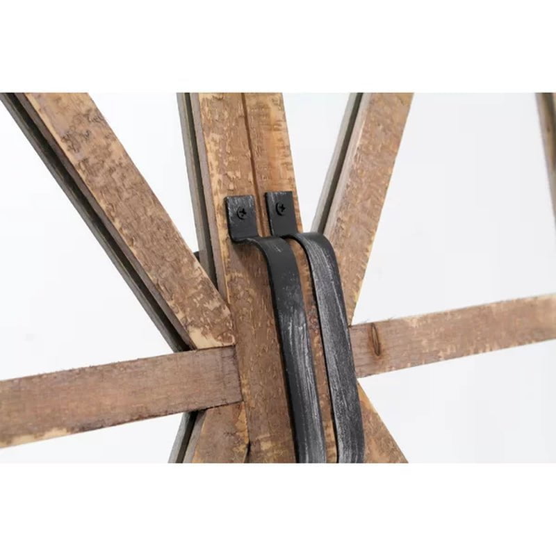 Verner Rectangle Wood Wall Mirror