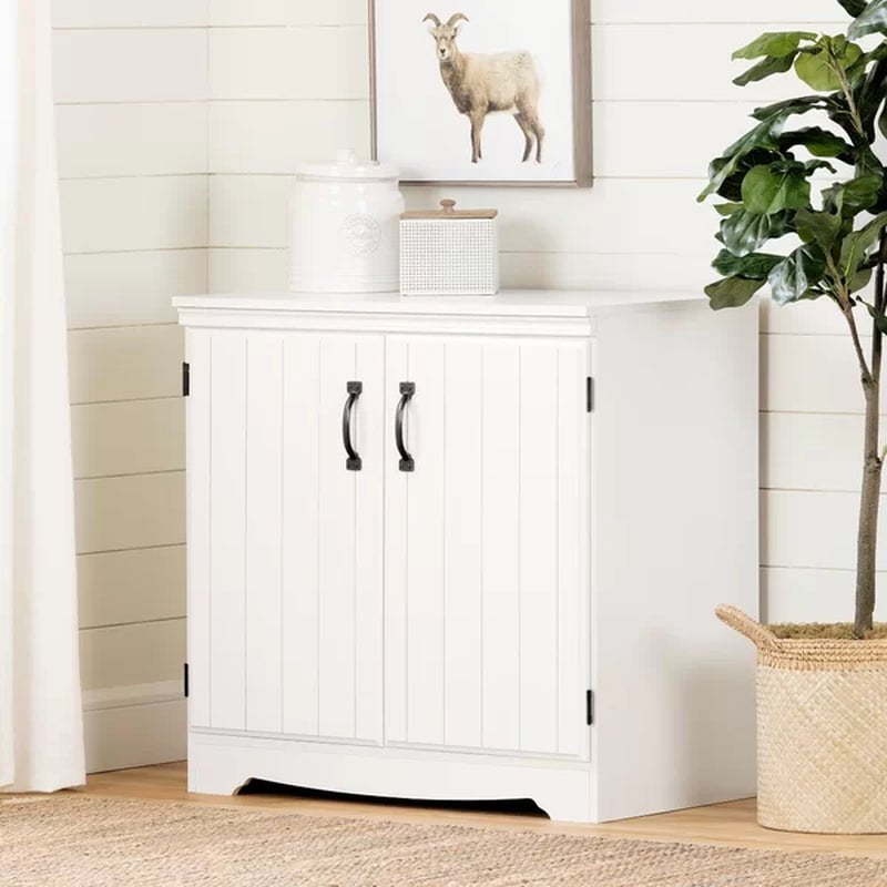 Farnel 32.5'' Tall 2 - Door Accent Cabinet
