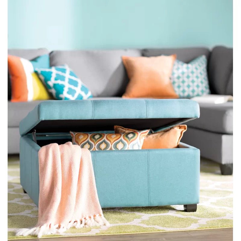 Jamil Upholstered Storage Ottoman