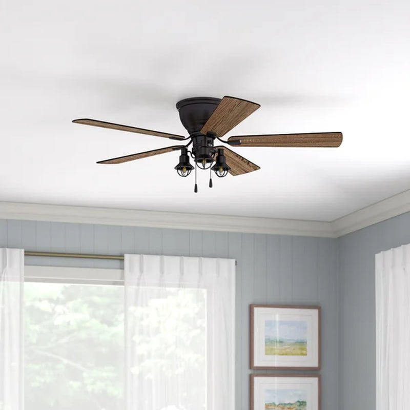 Birkley 52'' Ceiling Fan with Light Kit