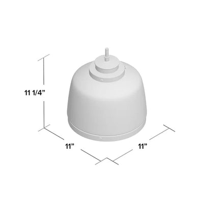 Lupe 1 - Light Single Schoolhouse Pendant