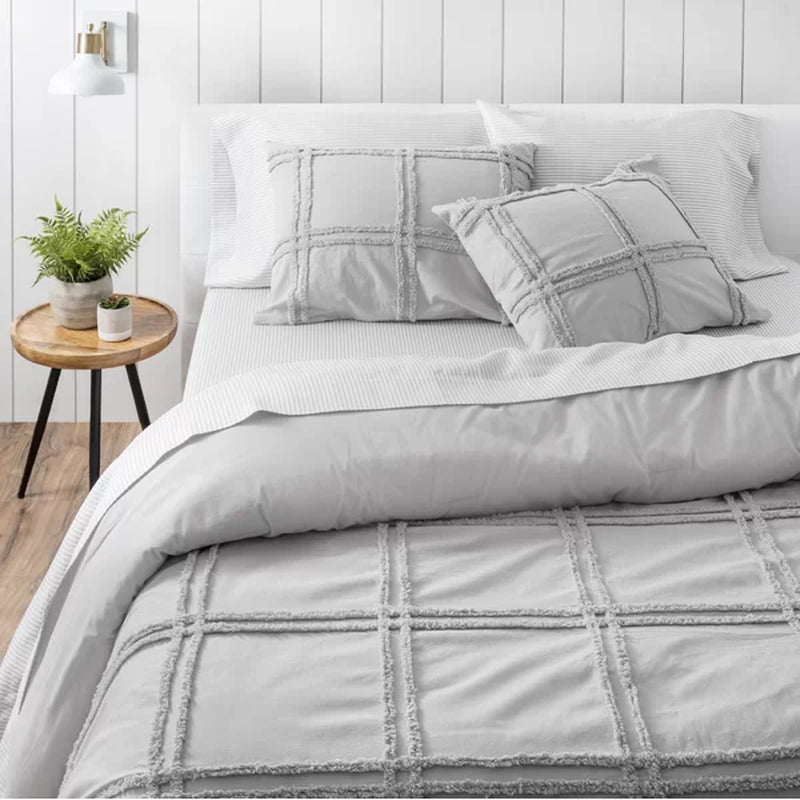 Skylar 100% Cotton Duvet Cover Set
