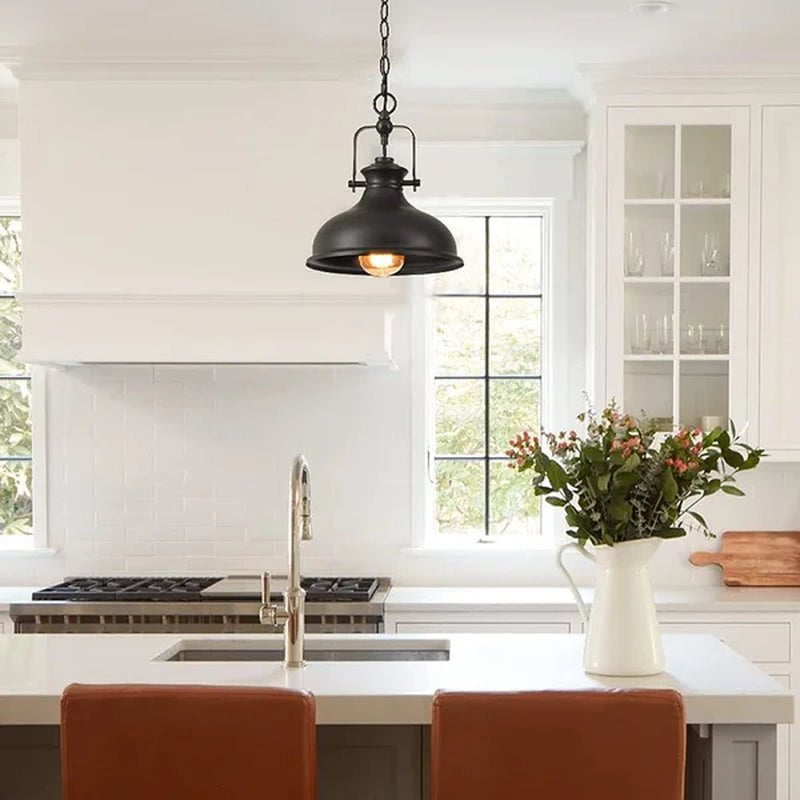 Waynetown 1 - Light Single Dome Pendant