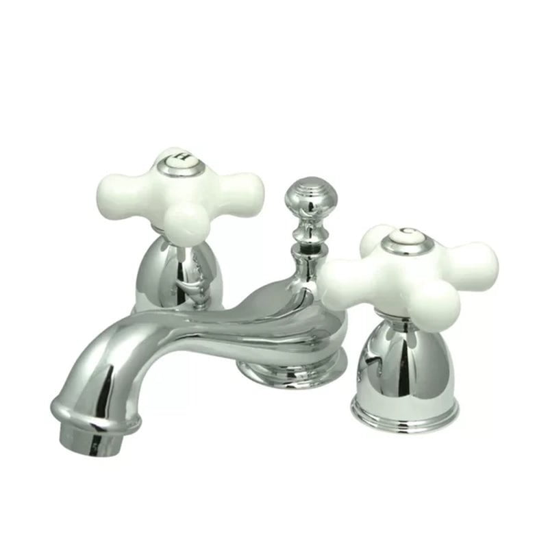 Widespread Faucet 2-Handle Bathroom Faucet with Drain Assembly