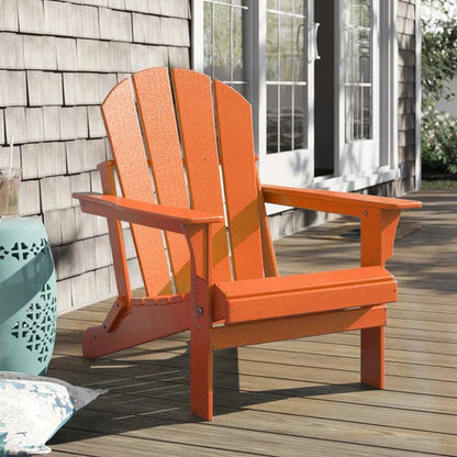 Shawnna HDPE Folding Adirondack Chair