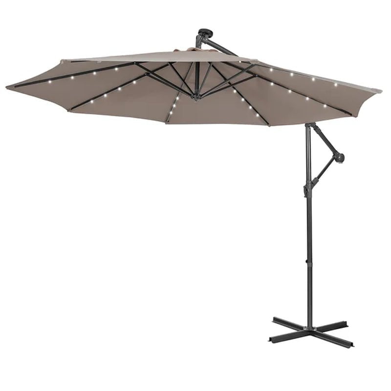 Goodspeed 120'' Lighted Cantilever Umbrella