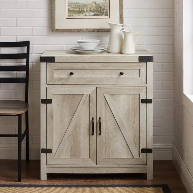 Coridon 33'' Tall 2 - Door Accent Cabinet