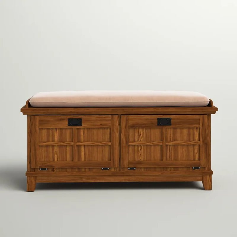 Ferryhill Solid Wood Cabinet Storage Bench