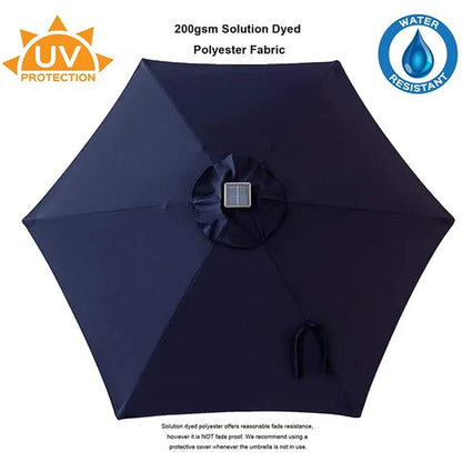 Froehlich 90'' Lighted Market Umbrella