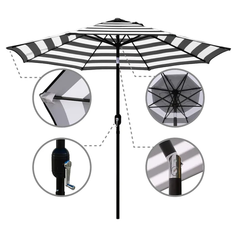 Jaida 108'' Market Umbrella
