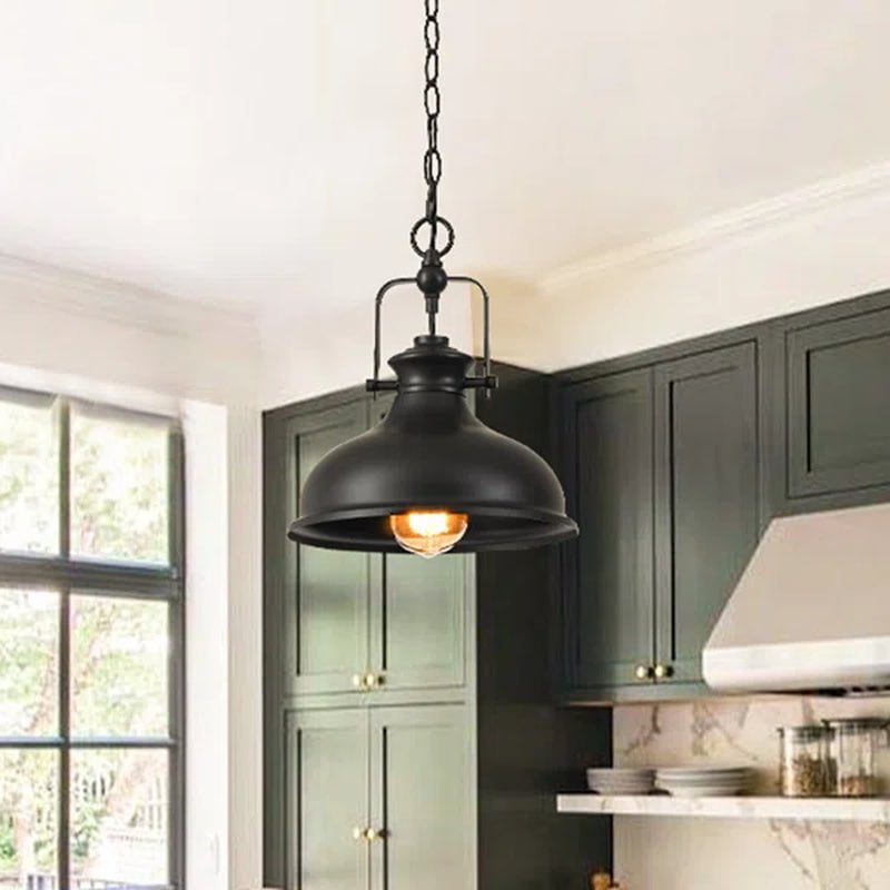 Waynetown 1 - Light Single Dome Pendant