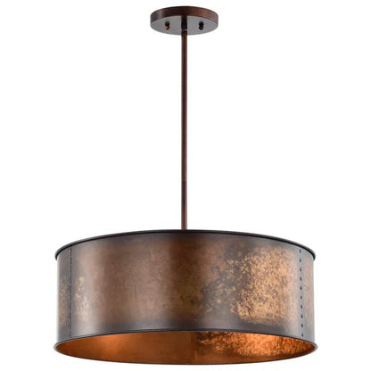 Luyster 4 - Light Dimmable Drum Chandelier