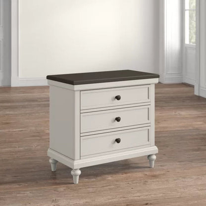 Carol Solid Wood Nightstand