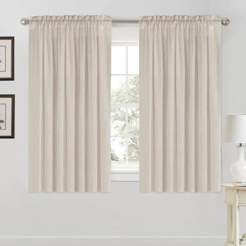 Joe Semi-Sheer Curtain Pair