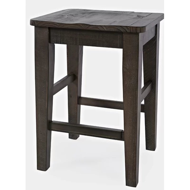 Flournoy 3 - Person Counter Height Pine Solid Wood Dining Set