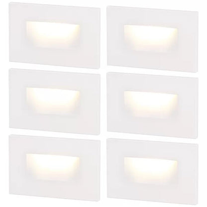Essential Integrated LED Hardwired 120V Deck Light for Landscape Stair Step Indoor/Outdoor
