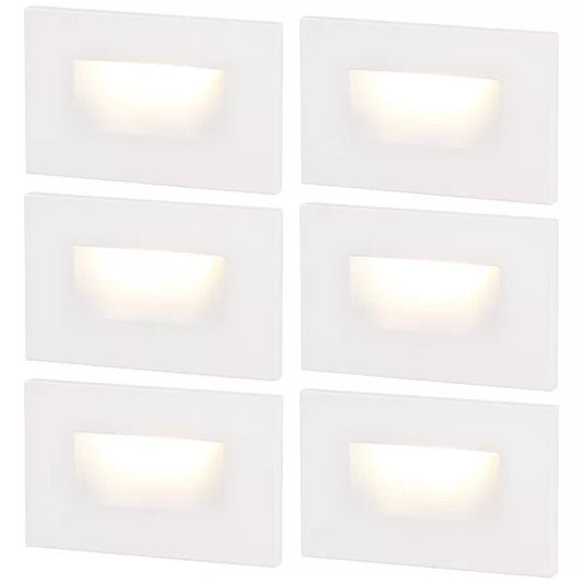 Essential Integrated LED Hardwired 120V Deck Light for Landscape Stair Step Indoor/Outdoor