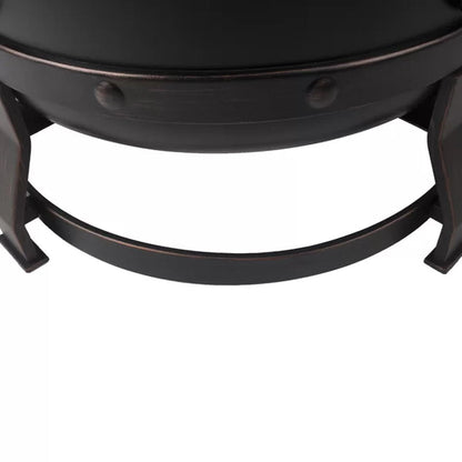 Trollinger 24.8'' H X 27.17'' W Steel Wood Burning Outdoor Fire Pit