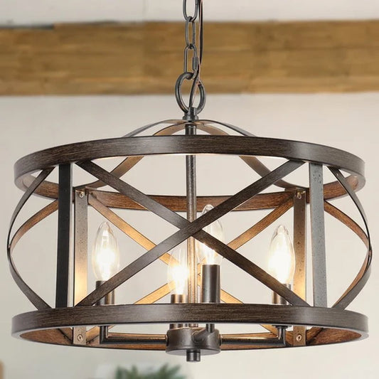 Ifill 4 - Light Dimmable Lantern Chandelier