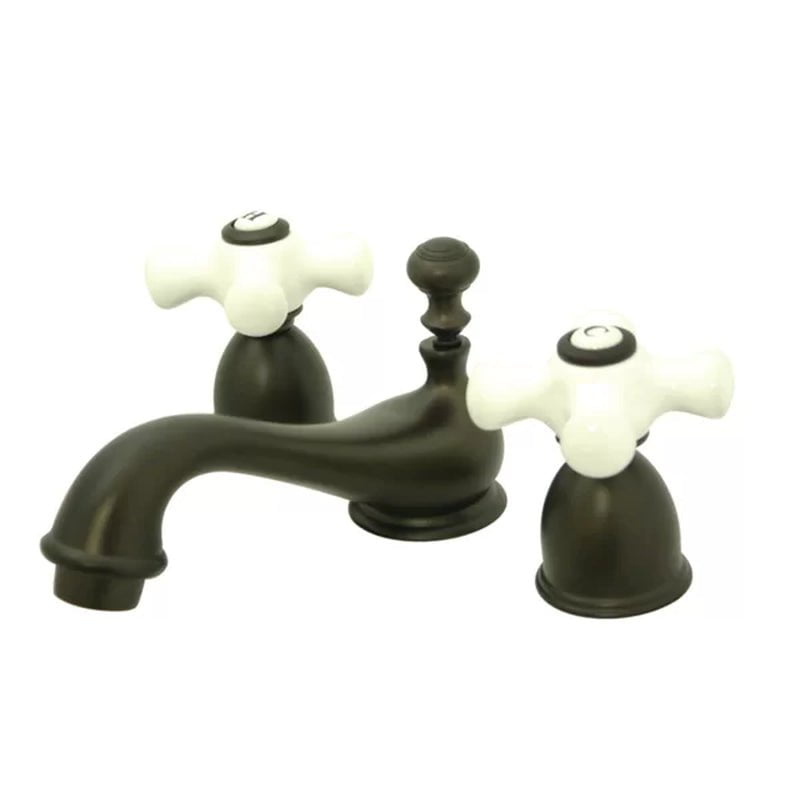 Widespread Faucet 2-Handle Bathroom Faucet with Drain Assembly