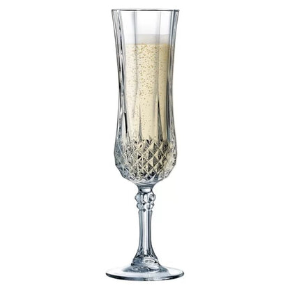 Longchamp 4.5 Oz. Lead Free Crystal Flute Set