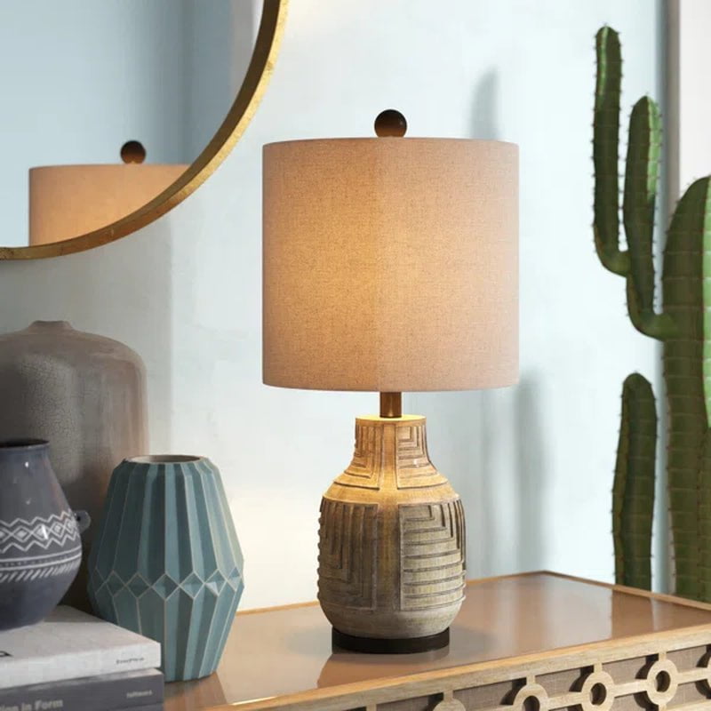 Haset Resin Table Lamp