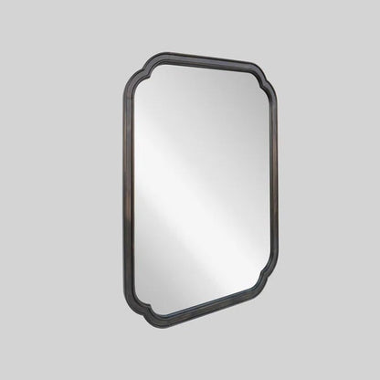 Rectangle Wood Wall Mirror