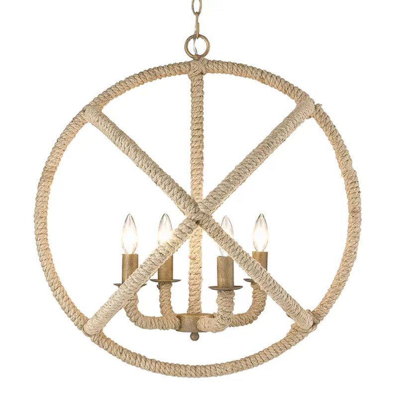 Delphinia 4 - Light Dimmable Chandelier