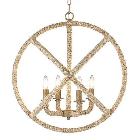 Delphinia 4 - Light Dimmable Chandelier