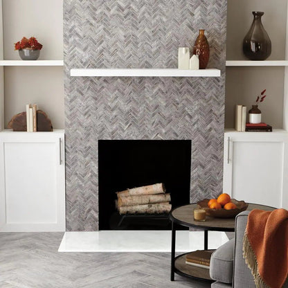 Montagna Dapple Gray 6 In. X 24 In. Porcelain Floor and Wall Tile (14.53 Sq. Ft. / Case)