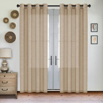 Sheer Curtain Pair