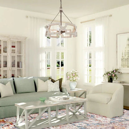 Clarkston 3 - Light Dimmable Drum Chandelier