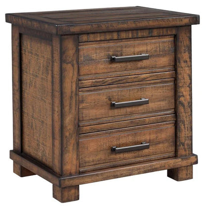 Shauntrelle Solid Wood Nightstand