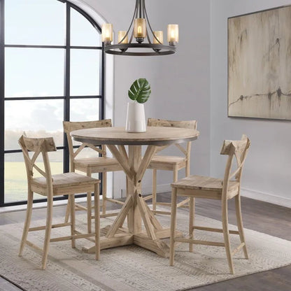 Eugley 42'' Pedestal Dining Table