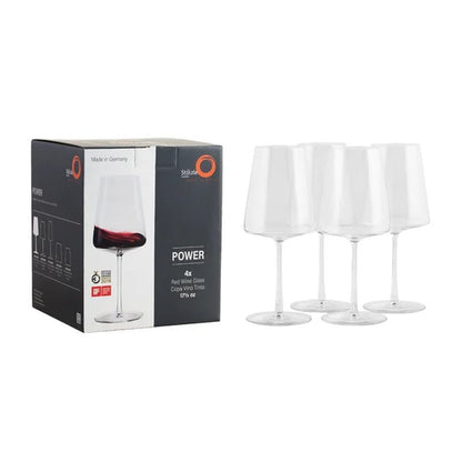 Power 18 Oz. Clear Wine Glass