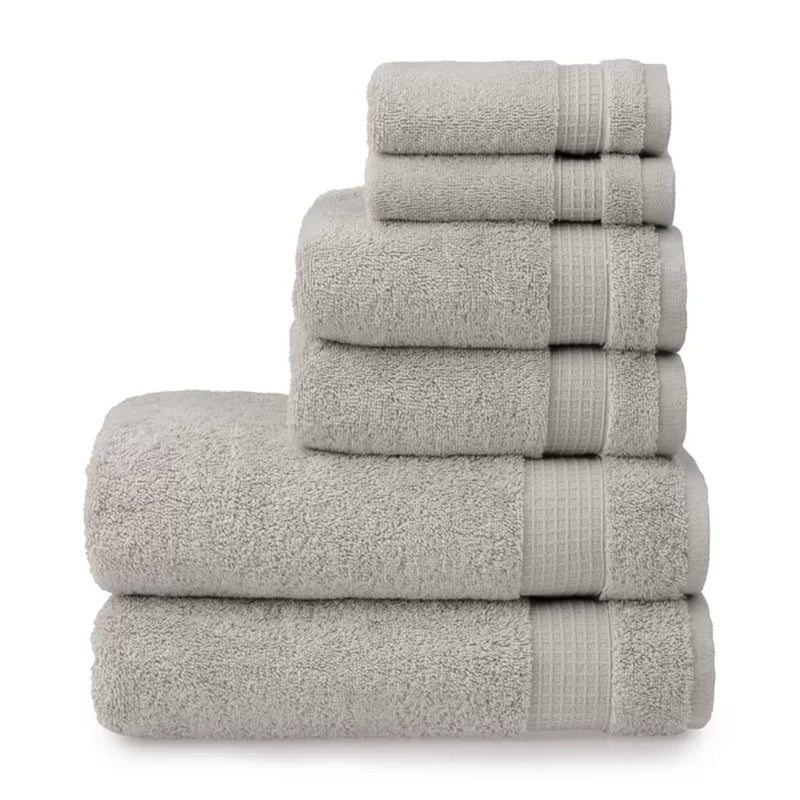 Noah 6 Piece Turkish Cotton Towel Set