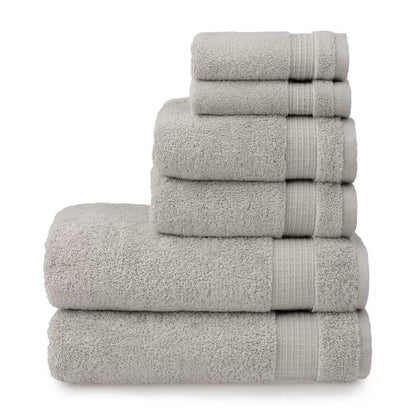 Noah 6 Piece Turkish Cotton Towel Set