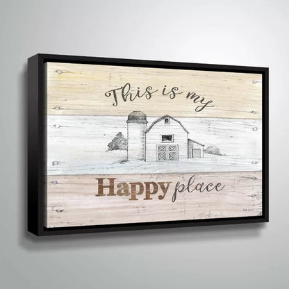 Farmhouse III - Print on Canvas