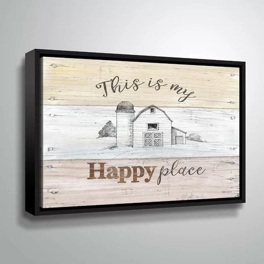 Farmhouse III - Print on Canvas