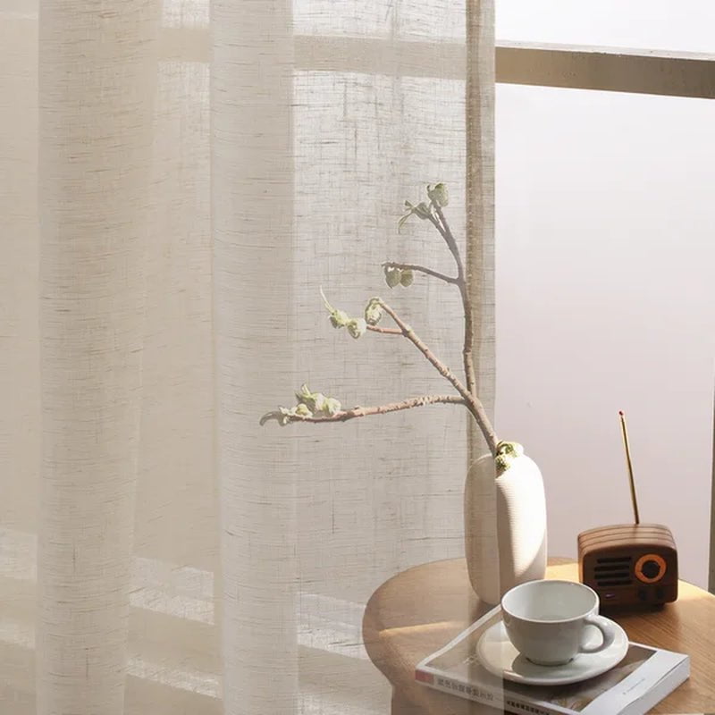 Sheer Curtain Pair