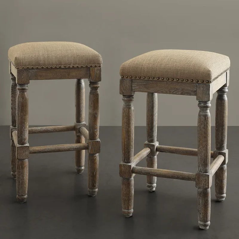 Lindell Nailhead Counter & Bar Stool