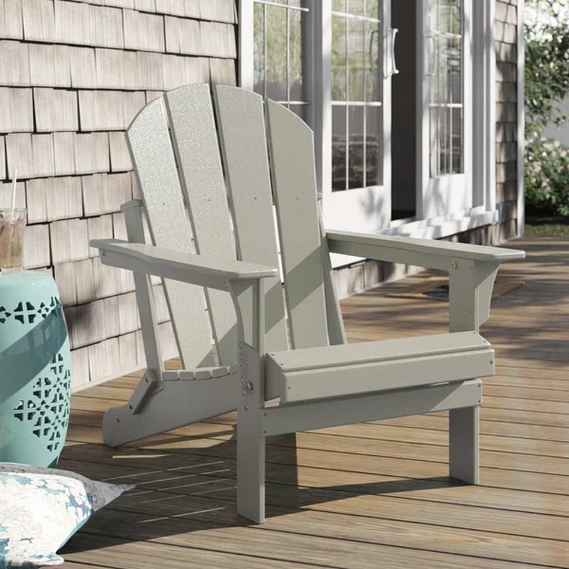 Shawnna HDPE Folding Adirondack Chair