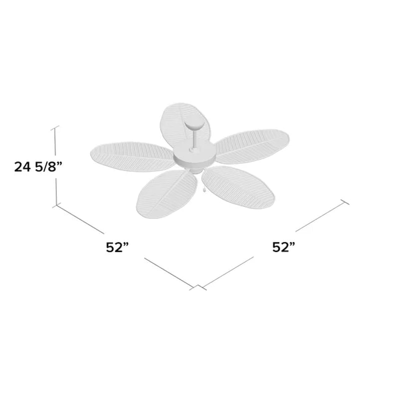 Maysey 52'' Ceiling Fan